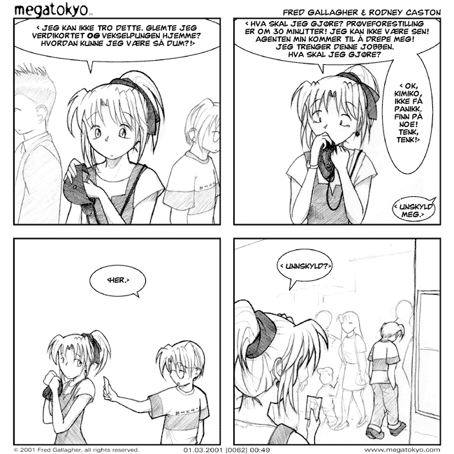 strip #62: Når Piro møtte Kimiko