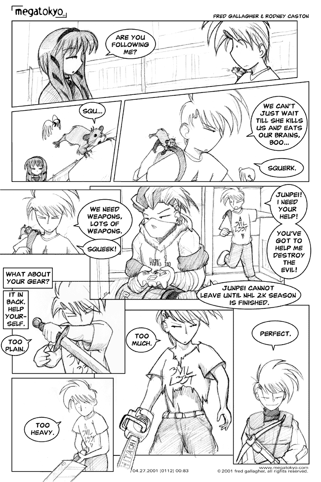 strip #112: Army of Largo