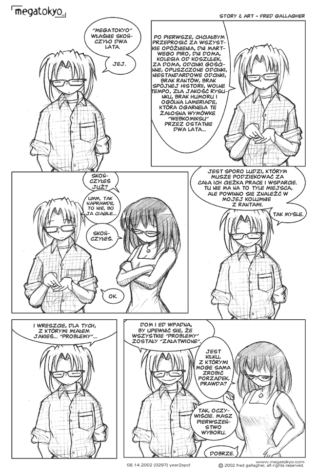 odcinek #297: OSE: 2 rok MT: Gomen nasai