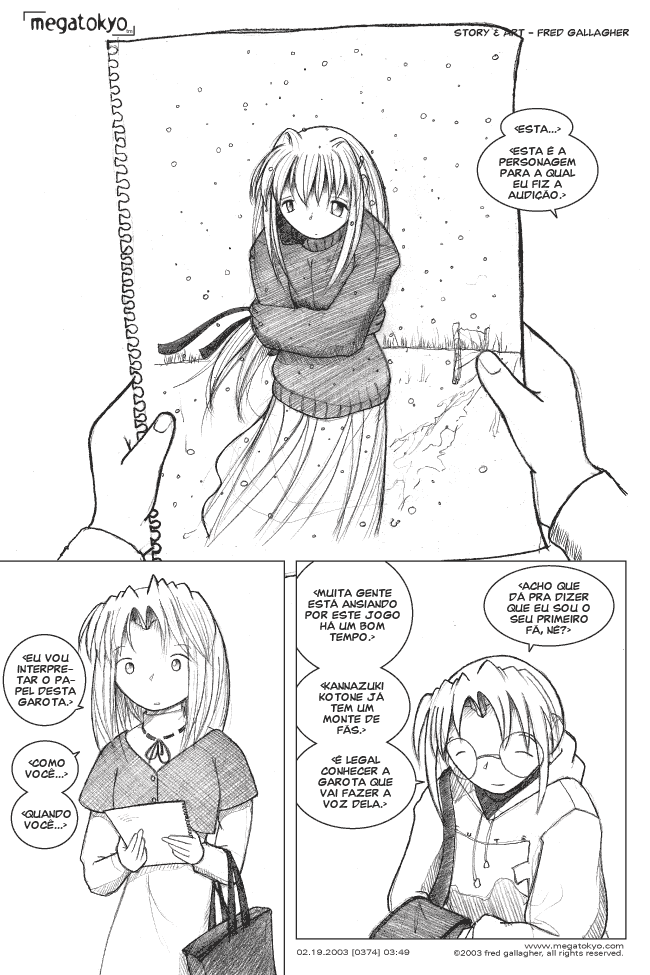 tira #374: O seu primeiro fã