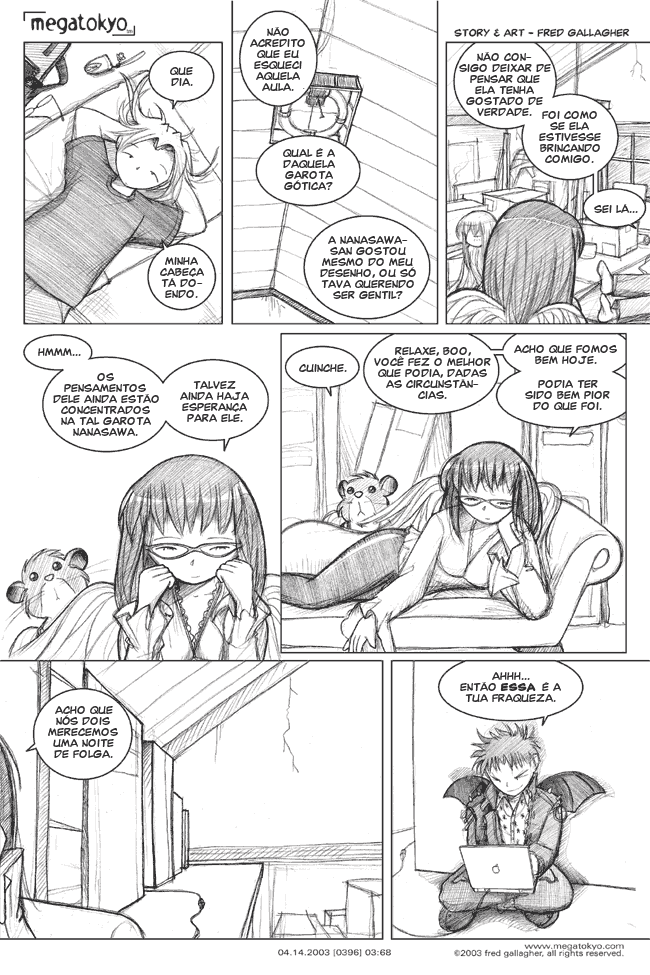 tira #396: Ainda esperança para ele