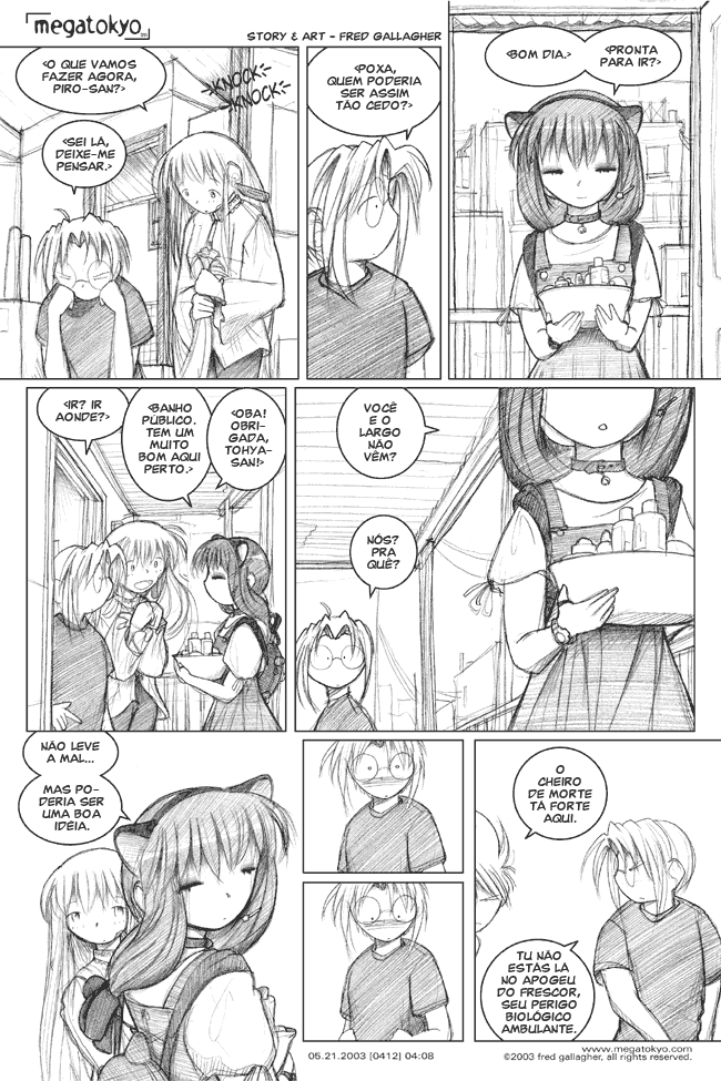 tira #412: O cheiro de morte tá forte aqui