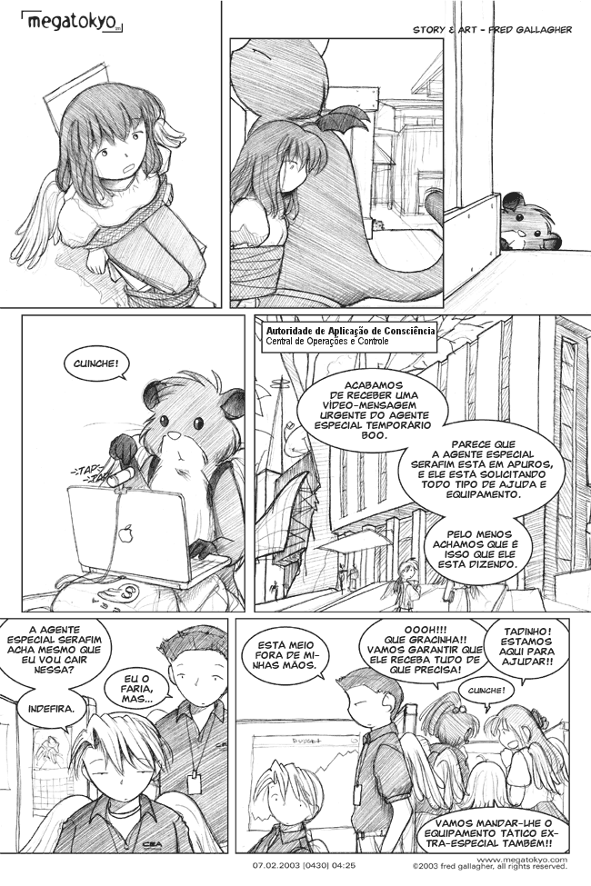 tira #430: Solicitação de equipamento