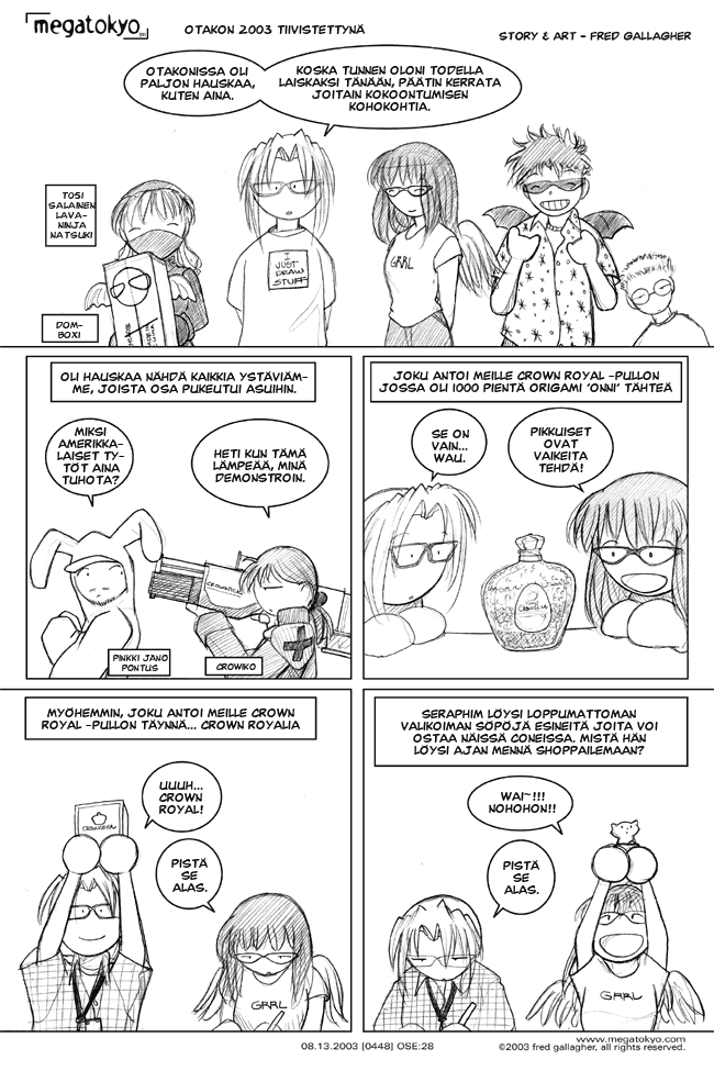 sivu #448: Otakon 2003 kohokohdat