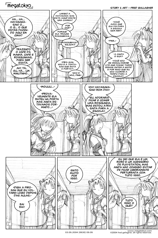 tira #530: Trazendo o café da manhã
