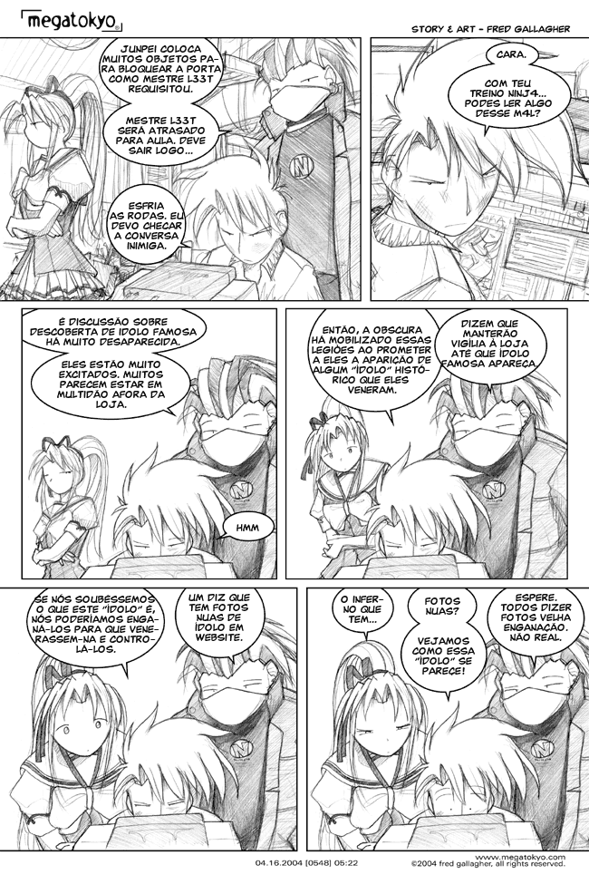 tira #548: Venerando Ídolos
