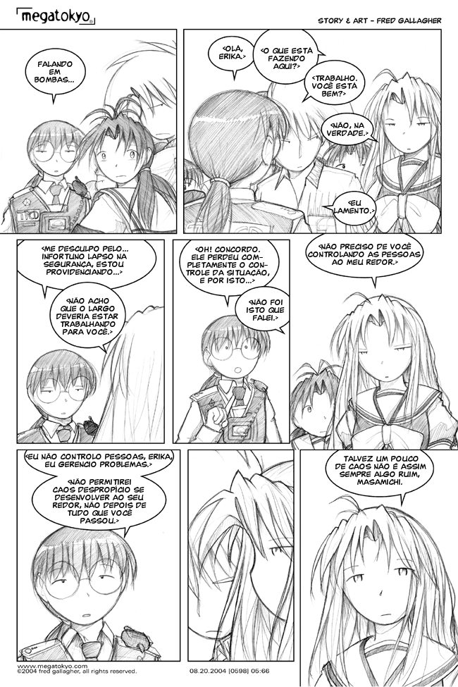 tira #598: um pouco de caos