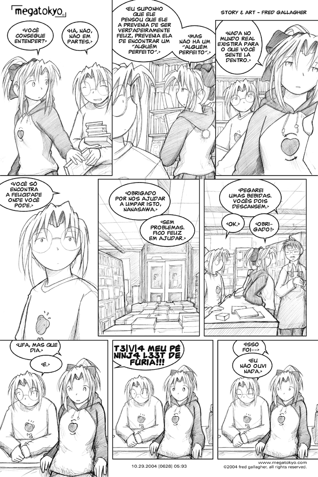 tira #628: encontrando a felicidade onde você pode