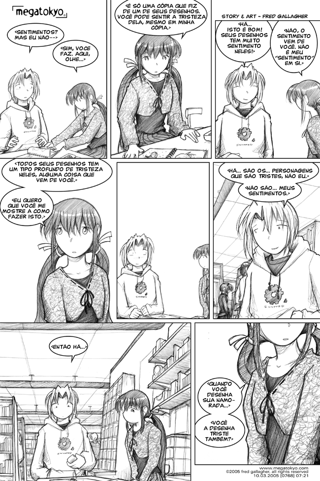 tira #768: algo que vem de você