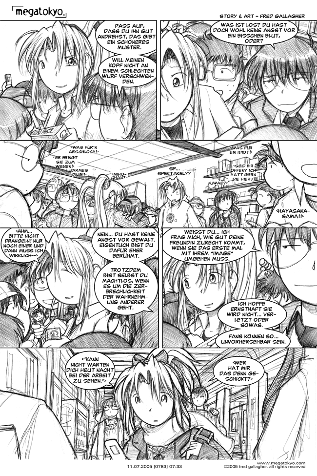 Strip #783: Die Zerbrechlichkeit des Images