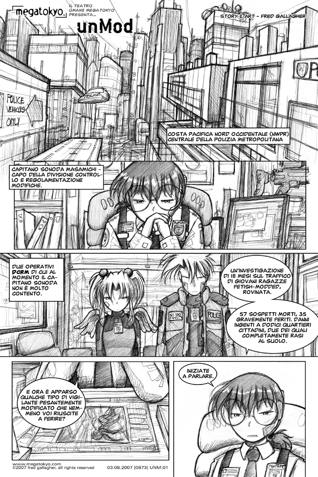 tavola #973: [Omake : unMod] 01 - iniziate a parlare